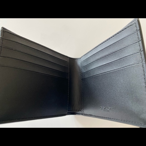 NWT Coach 3 in 1 Wallet with Checker Print C6789 Black/Chalk - Picture 7 of 13